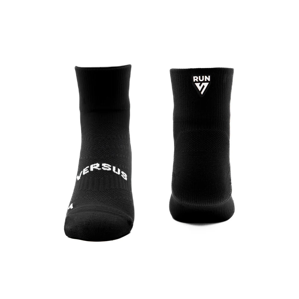 Versus Quarter Running Socks - Black RUN
