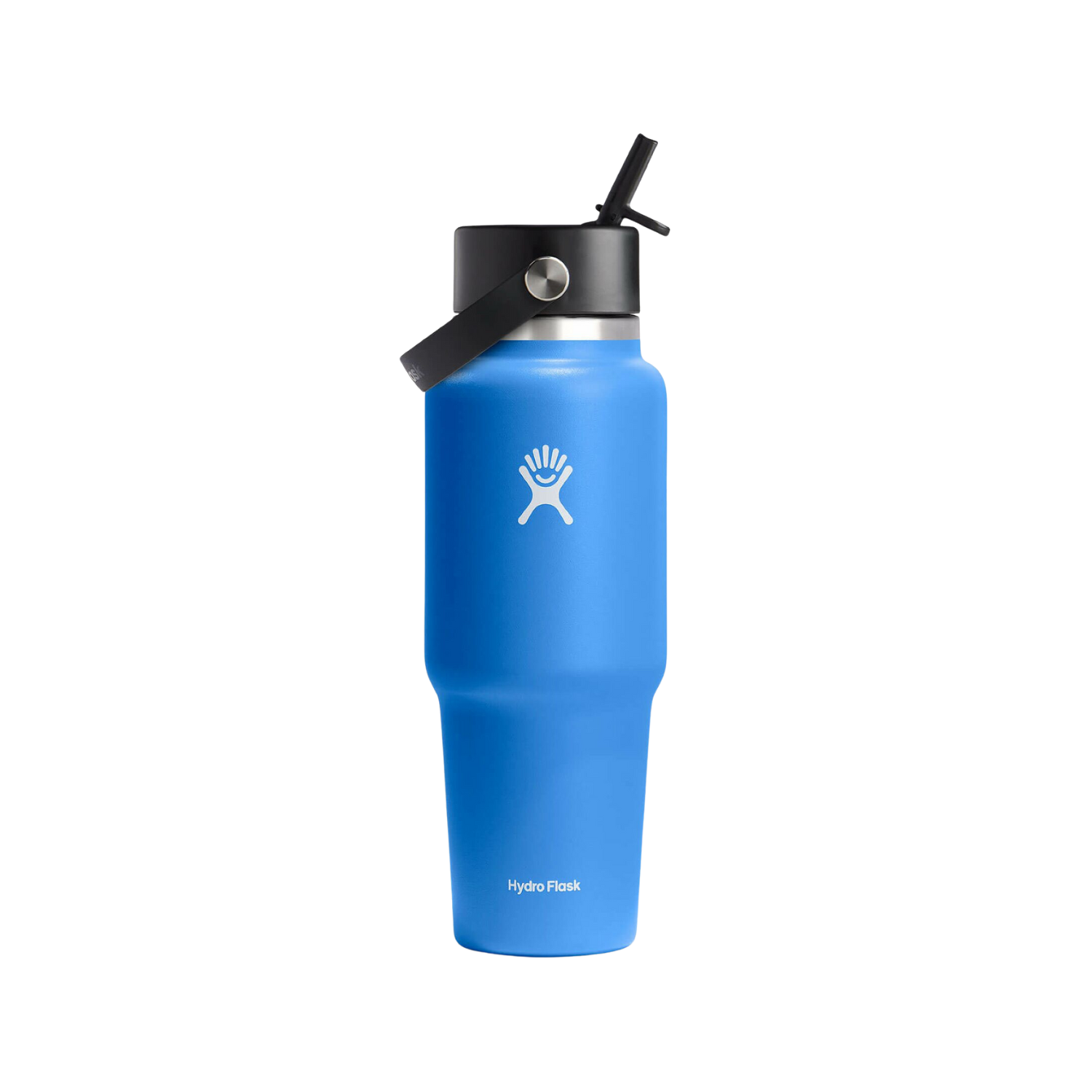 Hydro Flask 946ml Wide Mouth Travel Bottle With Flex Straw Cap - Cascade