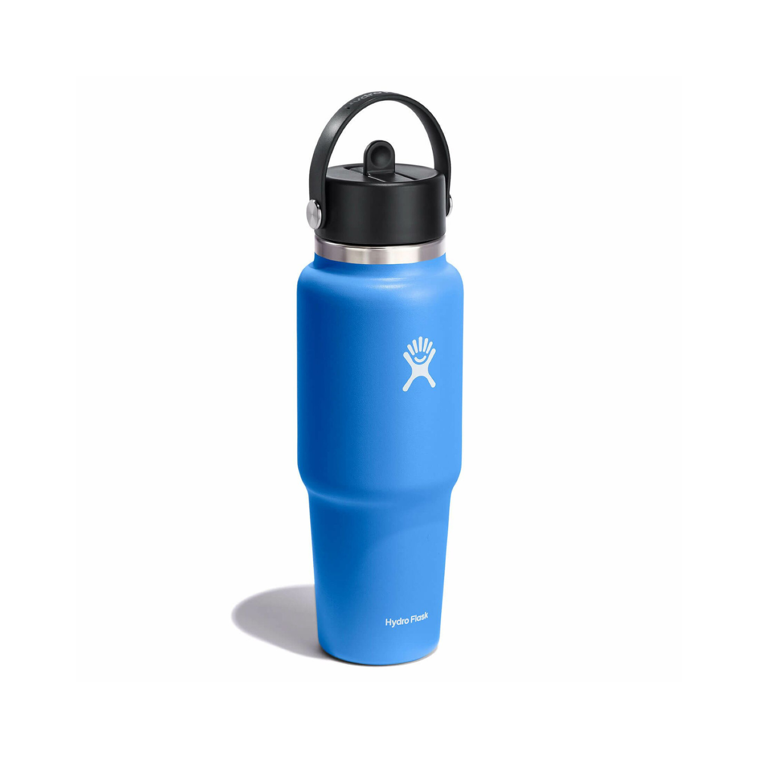 Hydro Flask 946ml Wide Mouth Travel Bottle With Flex Straw Cap - Cascade