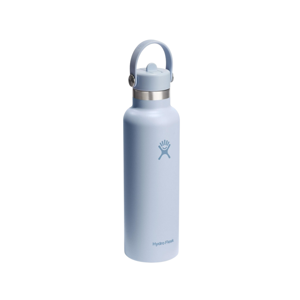 Hydro Flask 621ml Standard Mouth Flask With Flex Straw Cap - Surf