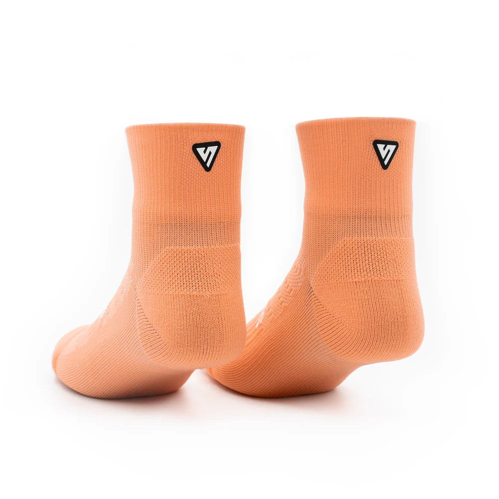 Versus Quarter Running Socks - Peachy