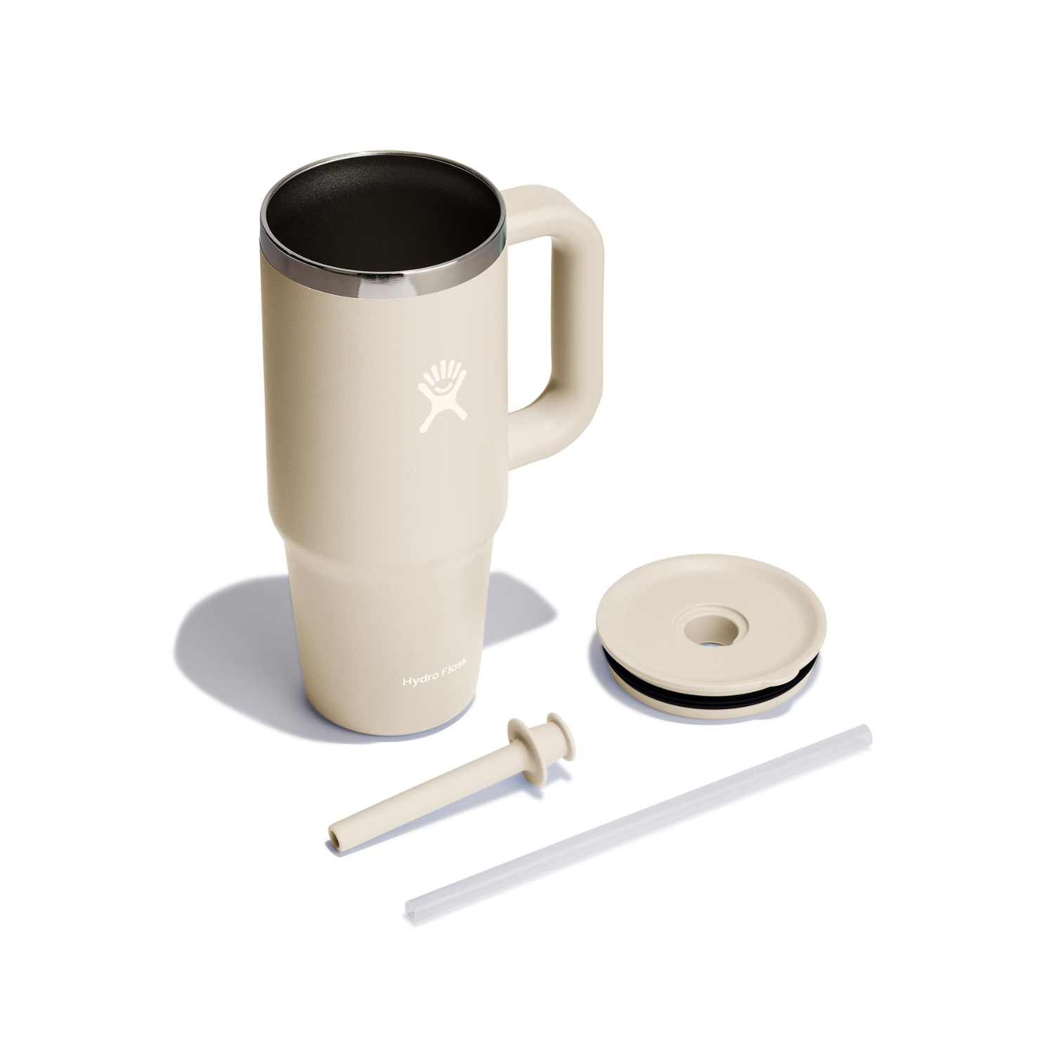 Hydro Flask 709ml Travel Tumbler - Oat