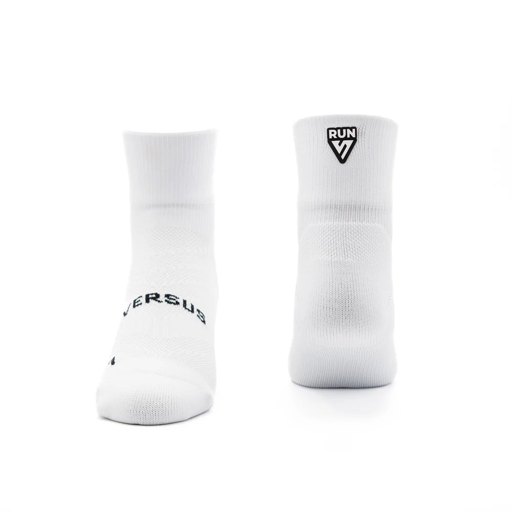 Versus Quarter Running Socks - White RUN