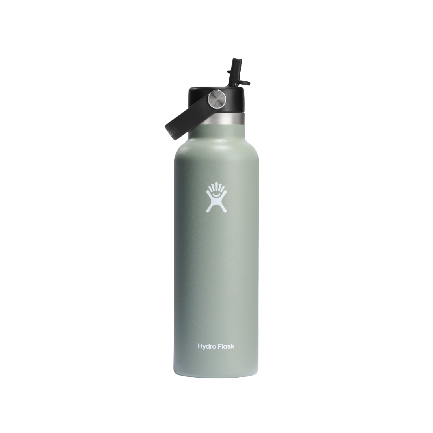 Hydro Flask 621ml Standard Mouth Flask With Flex Straw Cap - Agave