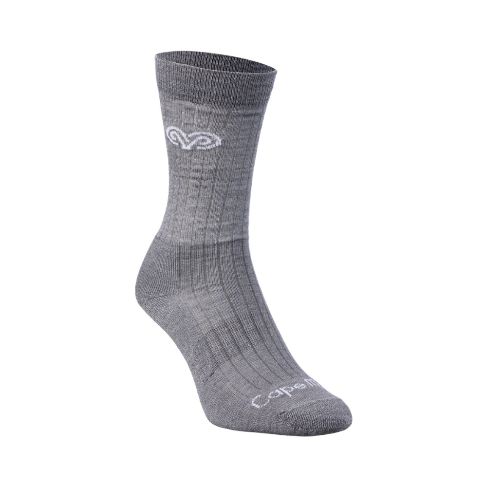 Cape Mohair Agri Socks - Light Grey