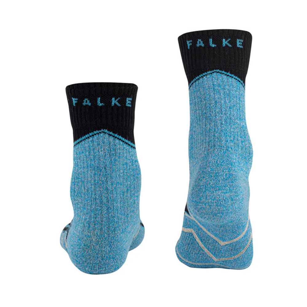 Falke Bcool Silver Hiker Socks - Black