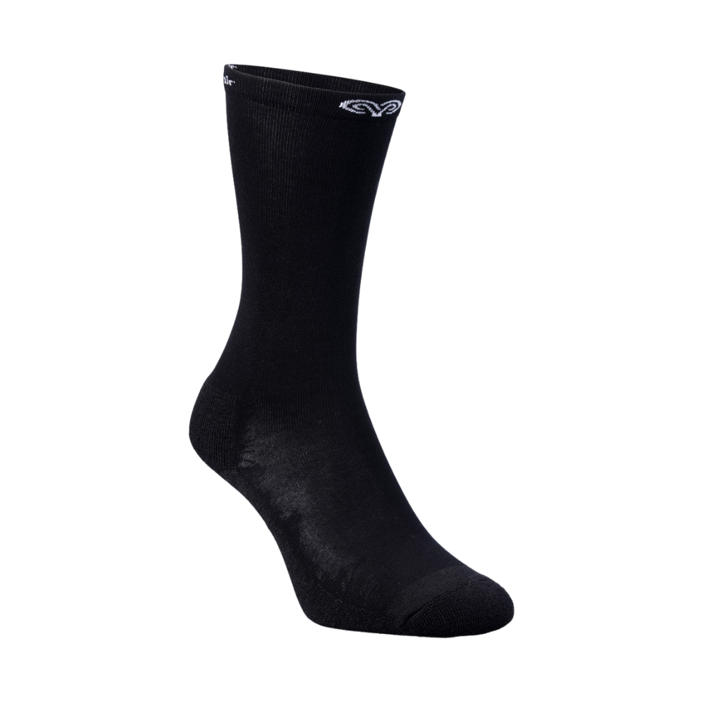 Cape Mohair Lightweight Medi Socks - Black