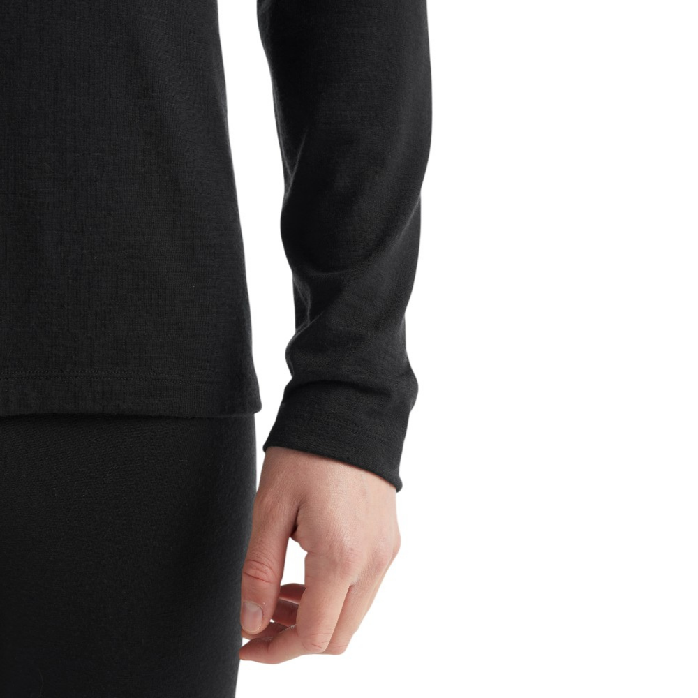 Icebreaker Men's 200 Oasis Long Sleeve Thermal Top - Black