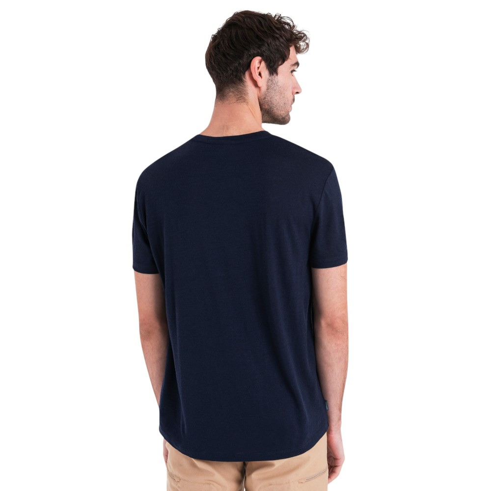 Icebreaker Men's Merino 150 Tech Lite III Short Sleeve Polo - Navy