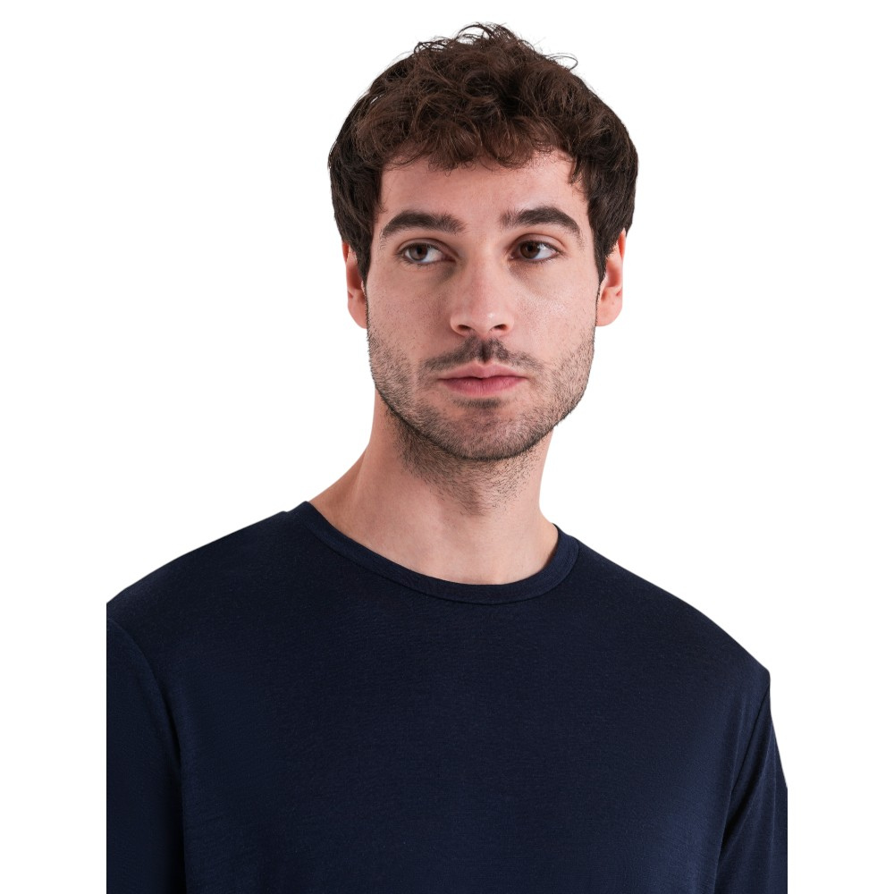 Icebreaker Men's Merino 150 Tech Lite III Short Sleeve Polo - Navy