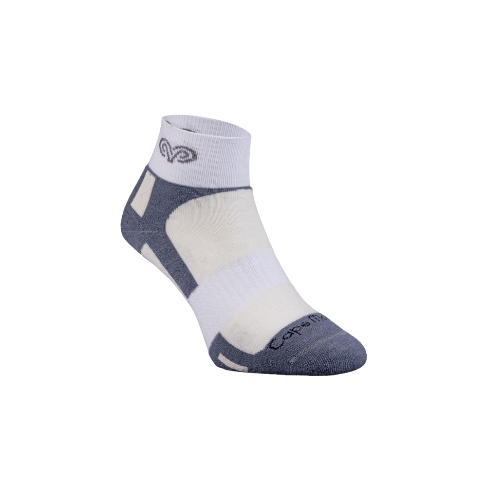 Cape Mohair Multi-Sport Socks - Grey & Light Grey