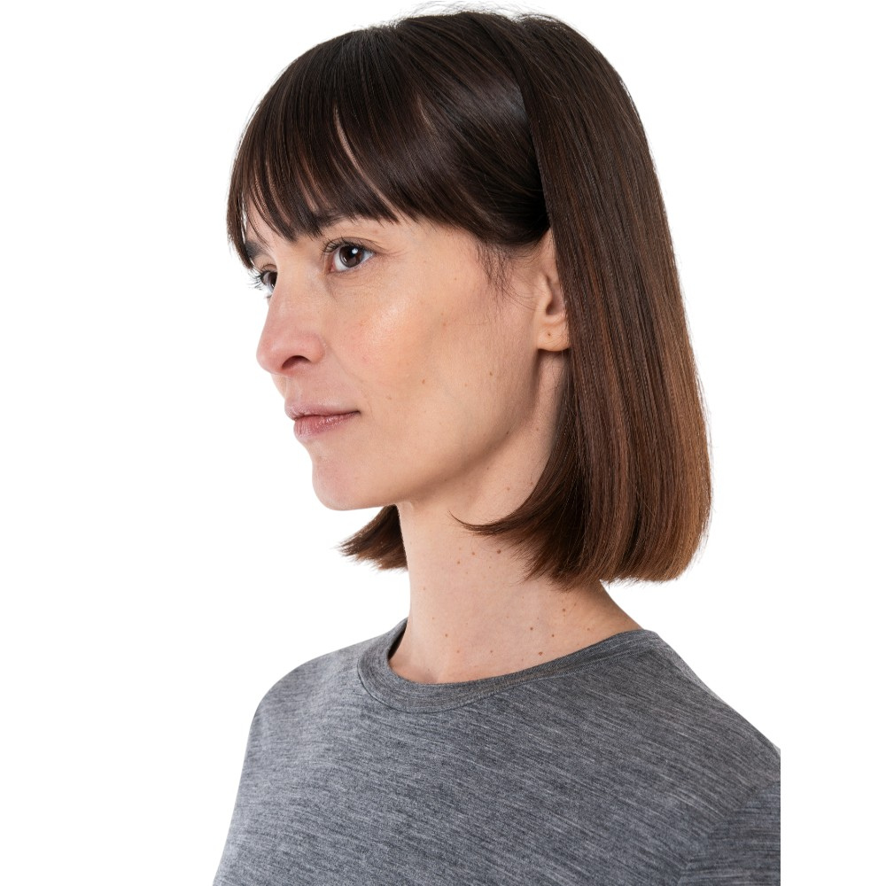 Icebreaker Women's Merino 150 Tech Lite III T-Shirt - Gritstone Heather