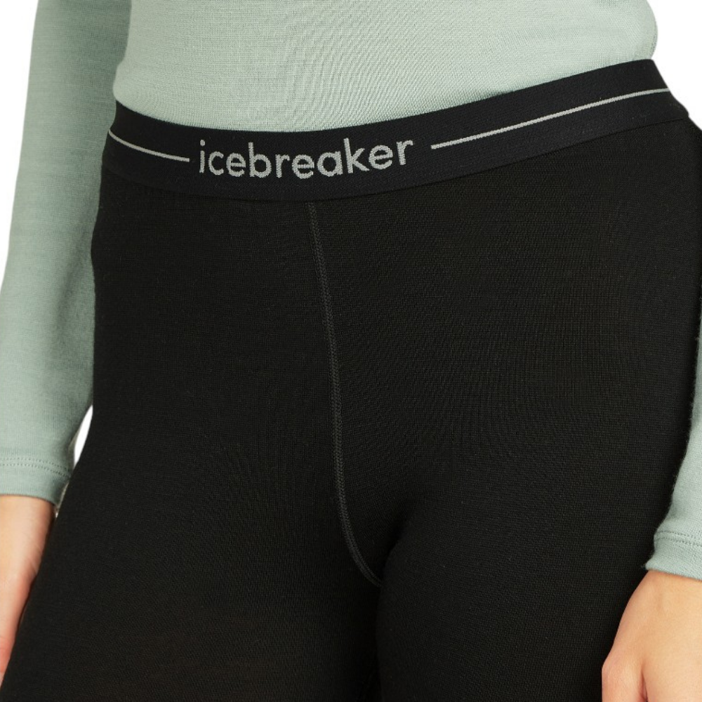 Icebreaker Women's Merino 260 Tech Thermal Leggings - Black