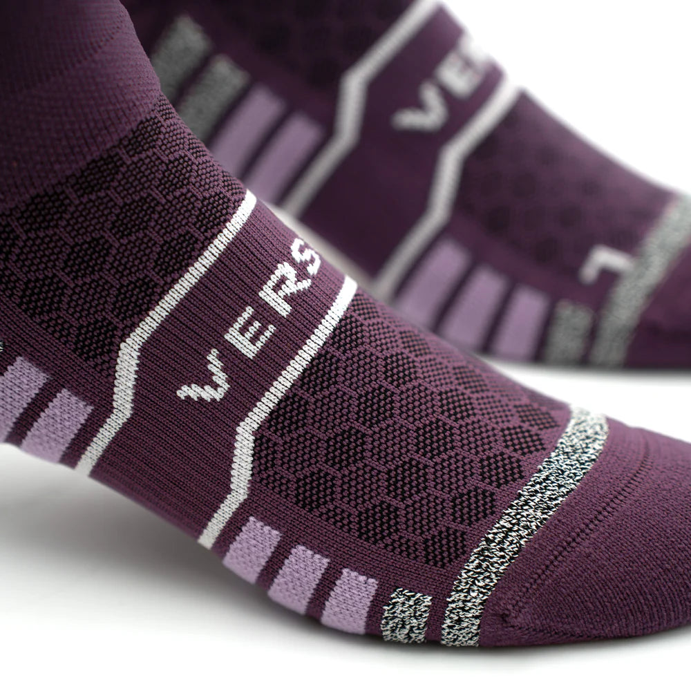 Versus Trail Running Socks - Midnight Plum
