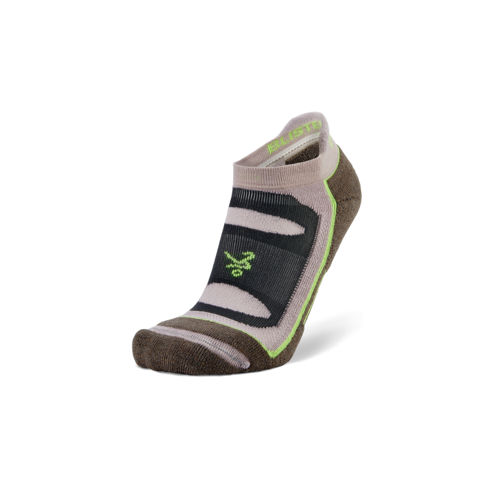 Balega Blister Resist no show running socks in mushroom