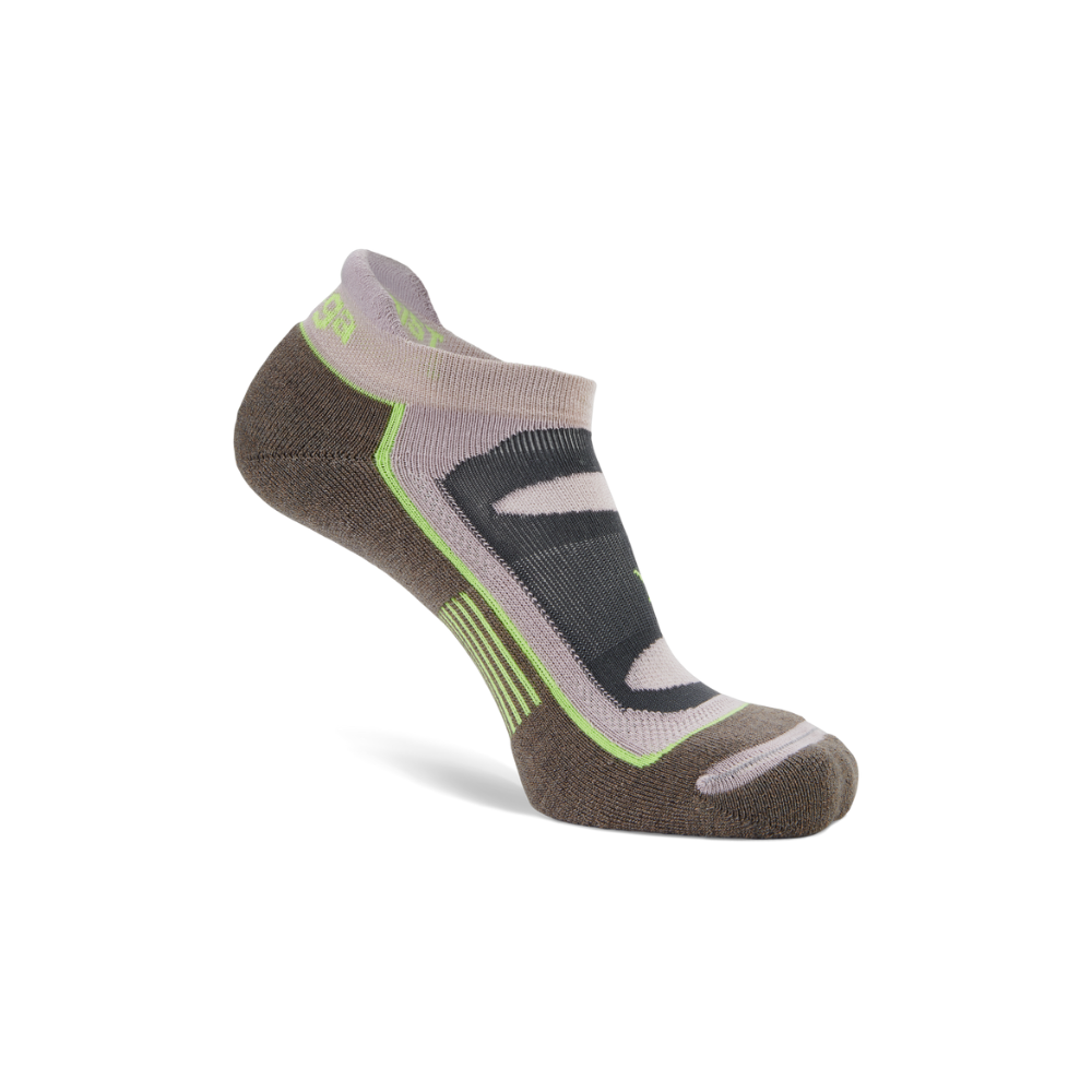 Balega no show running socks mushroom side profile