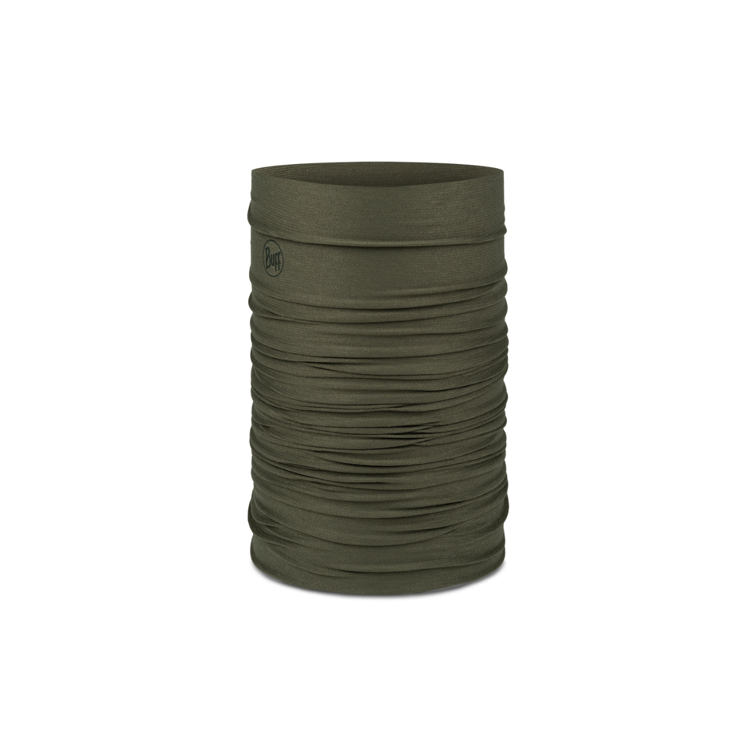 BUFF CoolNet UV multifunctional neckwear in khaki with UPF 50 sun protection for outdoor hats and activities