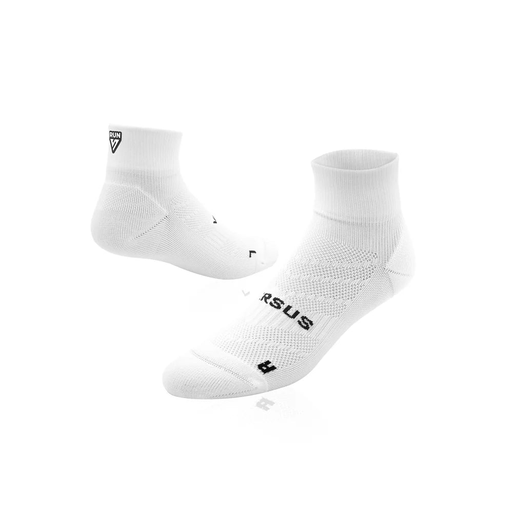 Versus Quarter Running Socks - White RUN