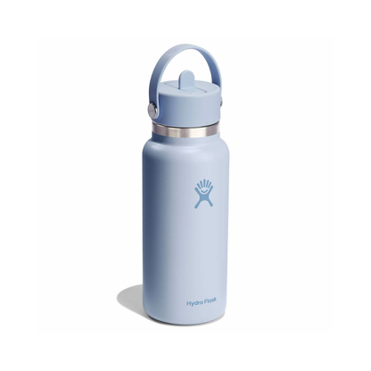 Hydro Flask 946ml Wide Mouth Flask With Flex Straw Cap - Surf
