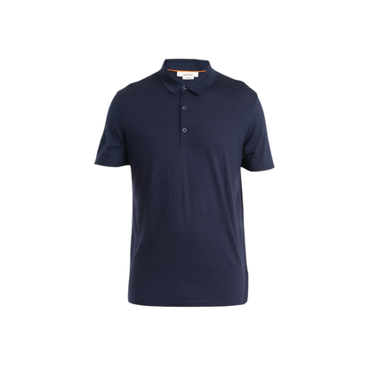 Icebreaker Men's Merino 150 Tech Lite III Short Sleeve Polo - Navy