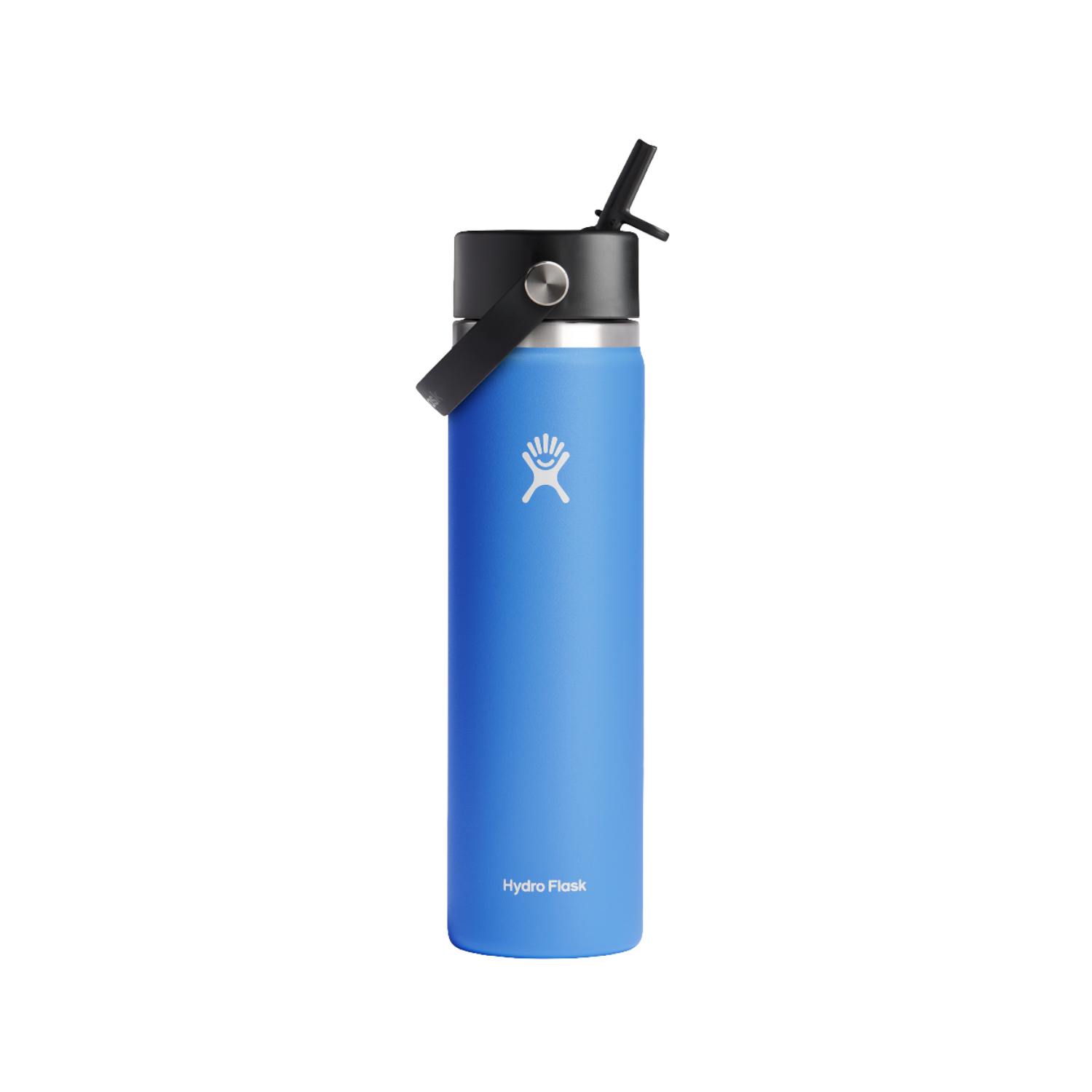 Hydro Flask 709ml Wide Mouth Flask With Flex Straw Cap - Cascade