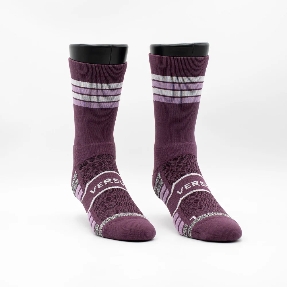 Versus Trail Running Socks - Midnight Plum