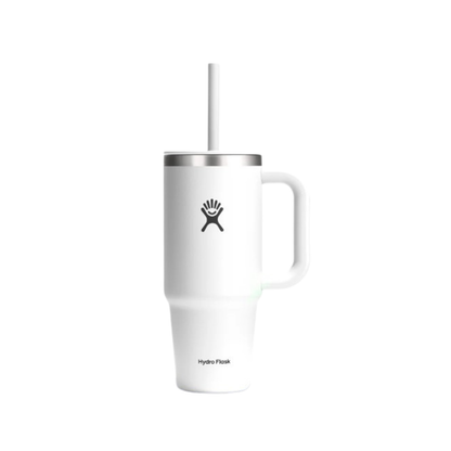 Hydro Flask 709ml Travel Tumbler - White