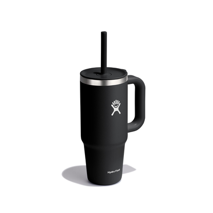 Hydro Flask 709ml Travel Tumbler - Black