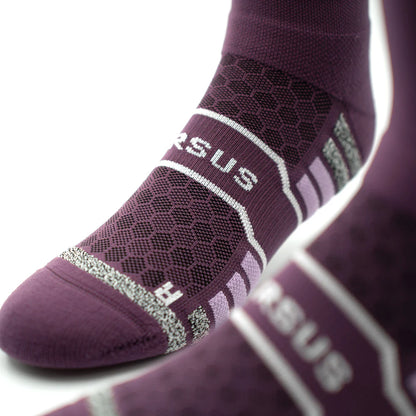 Versus Trail Running Socks - Midnight Plum