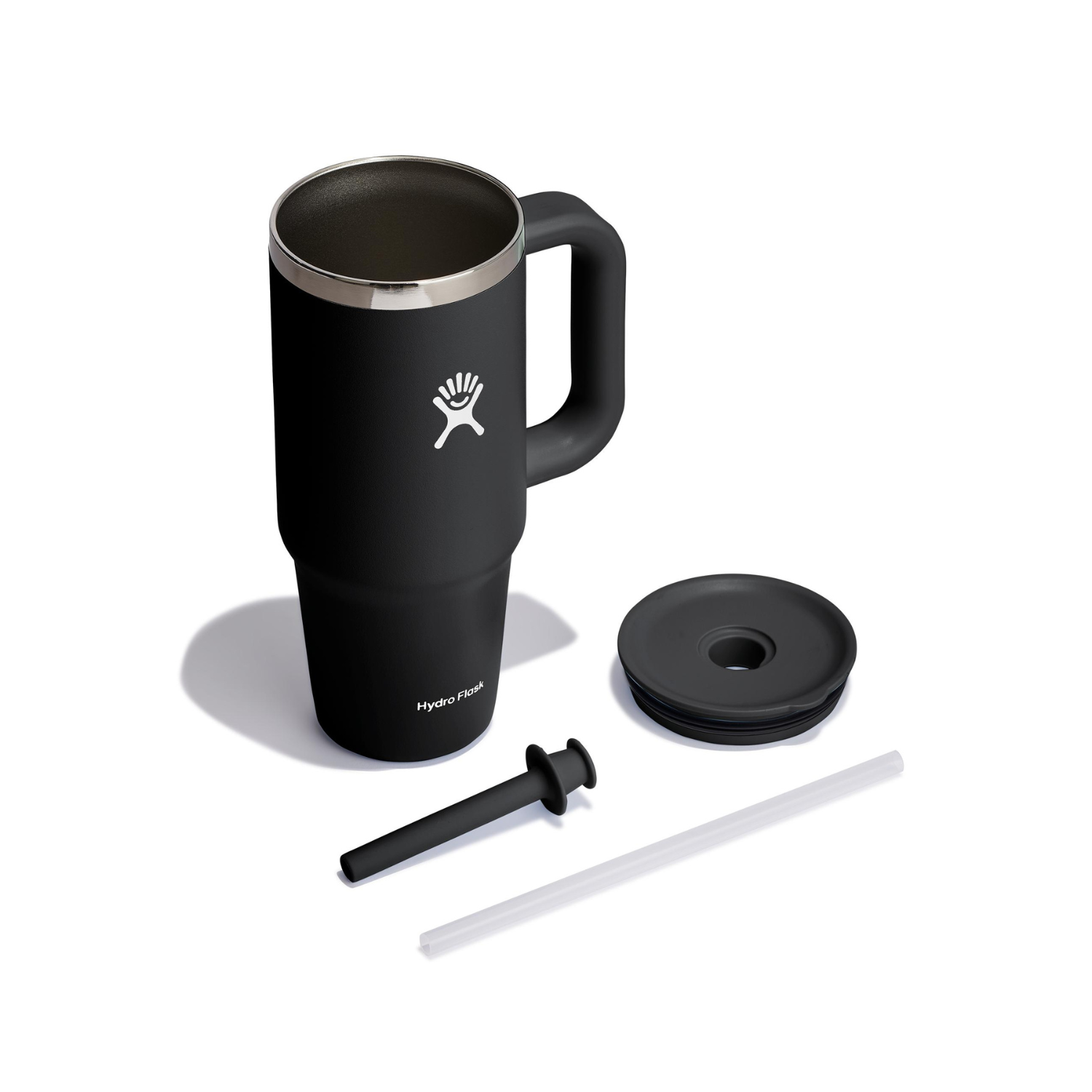 Hydro Flask 709ml Travel Tumbler - Black