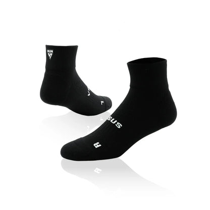 Versus Quarter Running Socks - Black RUN