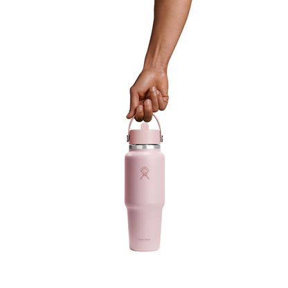 Hydro Flask 946ml Wide Mouth Travel Bottle With Flex Straw Cap - Trillium