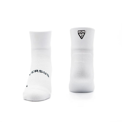 Versus Quarter Running Socks - White RUN
