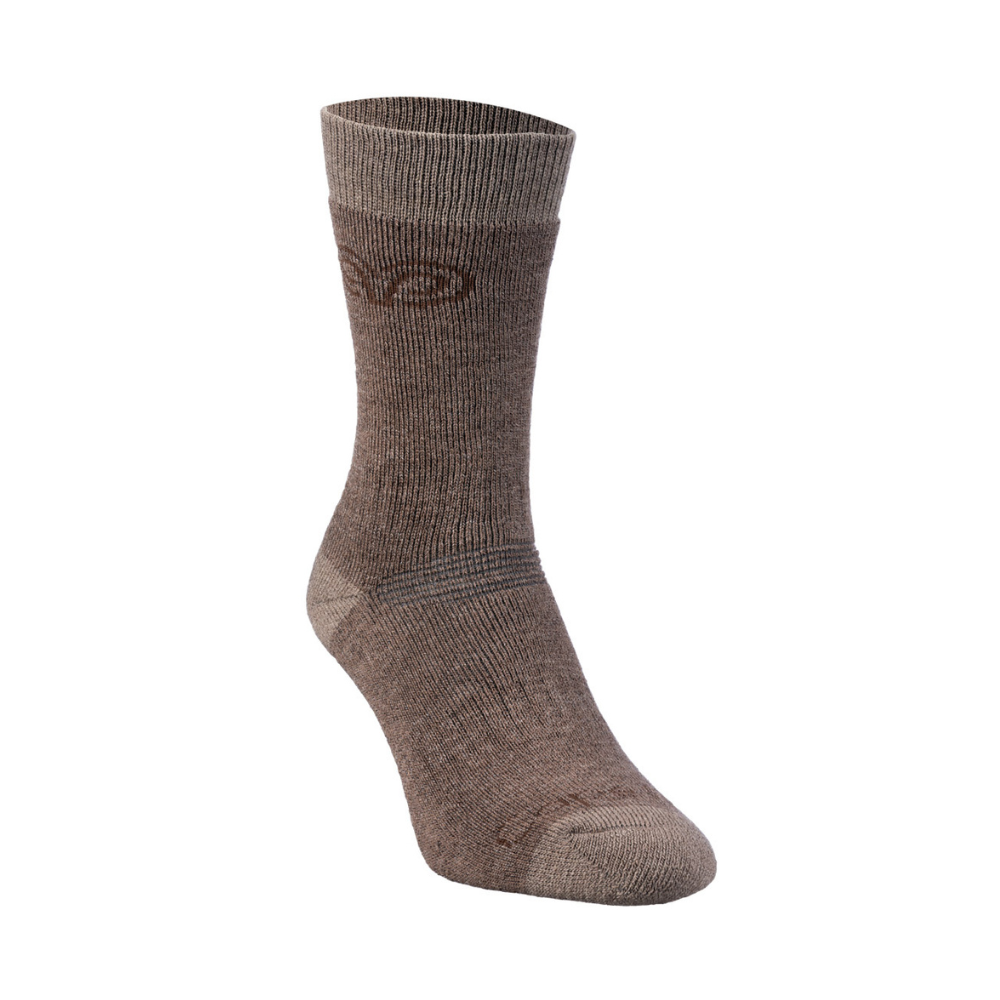 Cape Mohair Huntsman Socks - Brown & Fawn
