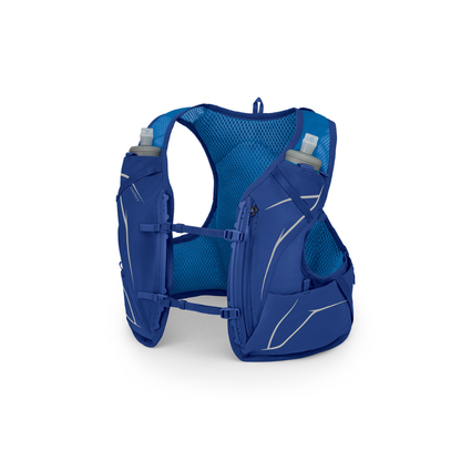 Osprey Duro 1.5 hydration vest in Blue Sky color with 1.5L reservoir for trail running