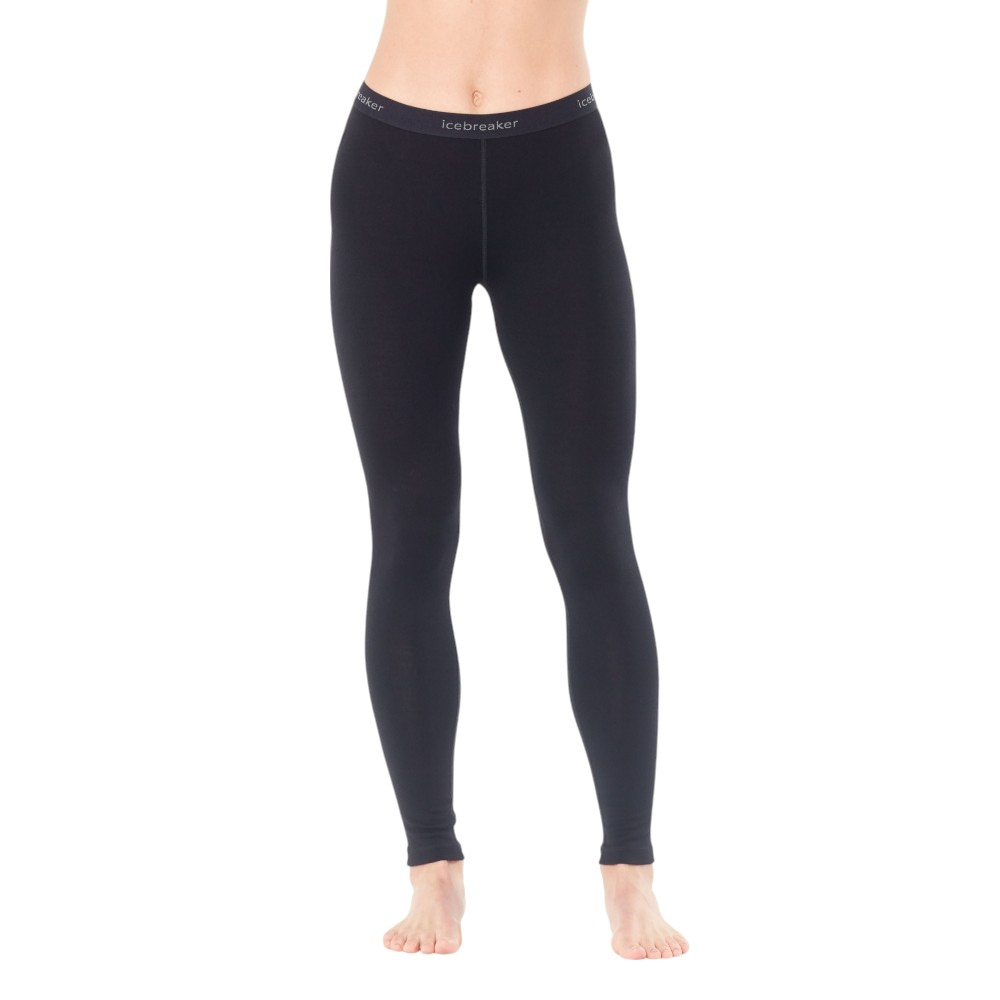 Icebreaker Women's Merino 260 Tech Thermal Leggings - Black