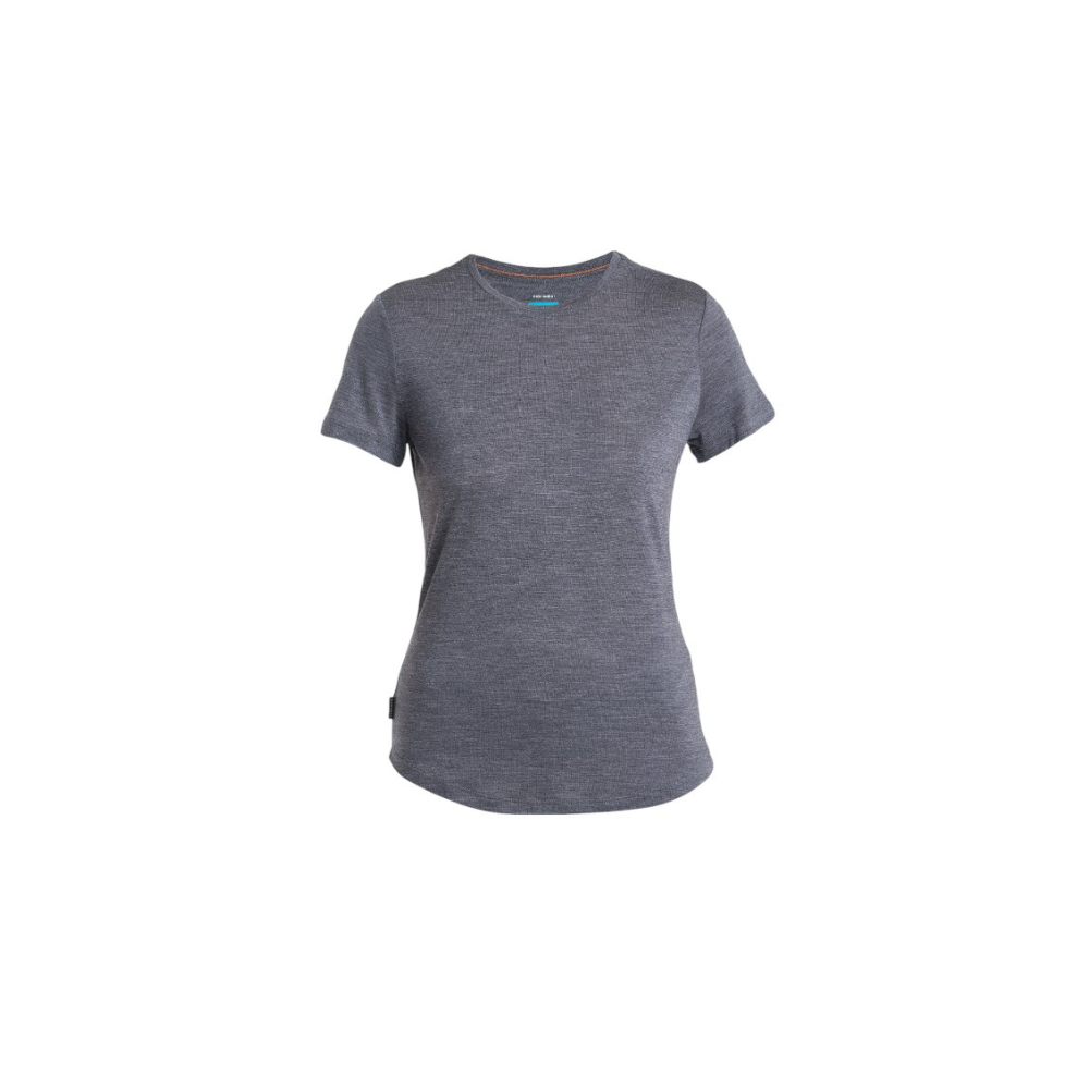 Icebreaker Women's Merino Blend 125 Cool-Lite Sphere Short Sleeve T-Shirt - Metro Heather
