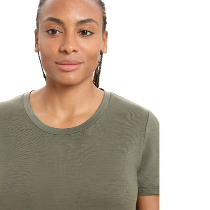 Icebreaker Women's Merino Tech Lite II Short Sleeve Shirt - Loden