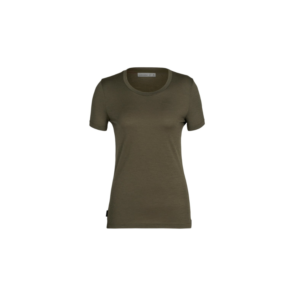 Icebreaker Women's Merino Tech Lite II Short Sleeve Shirt - Loden