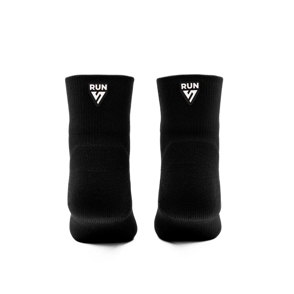 Versus Quarter Running Socks - Black RUN