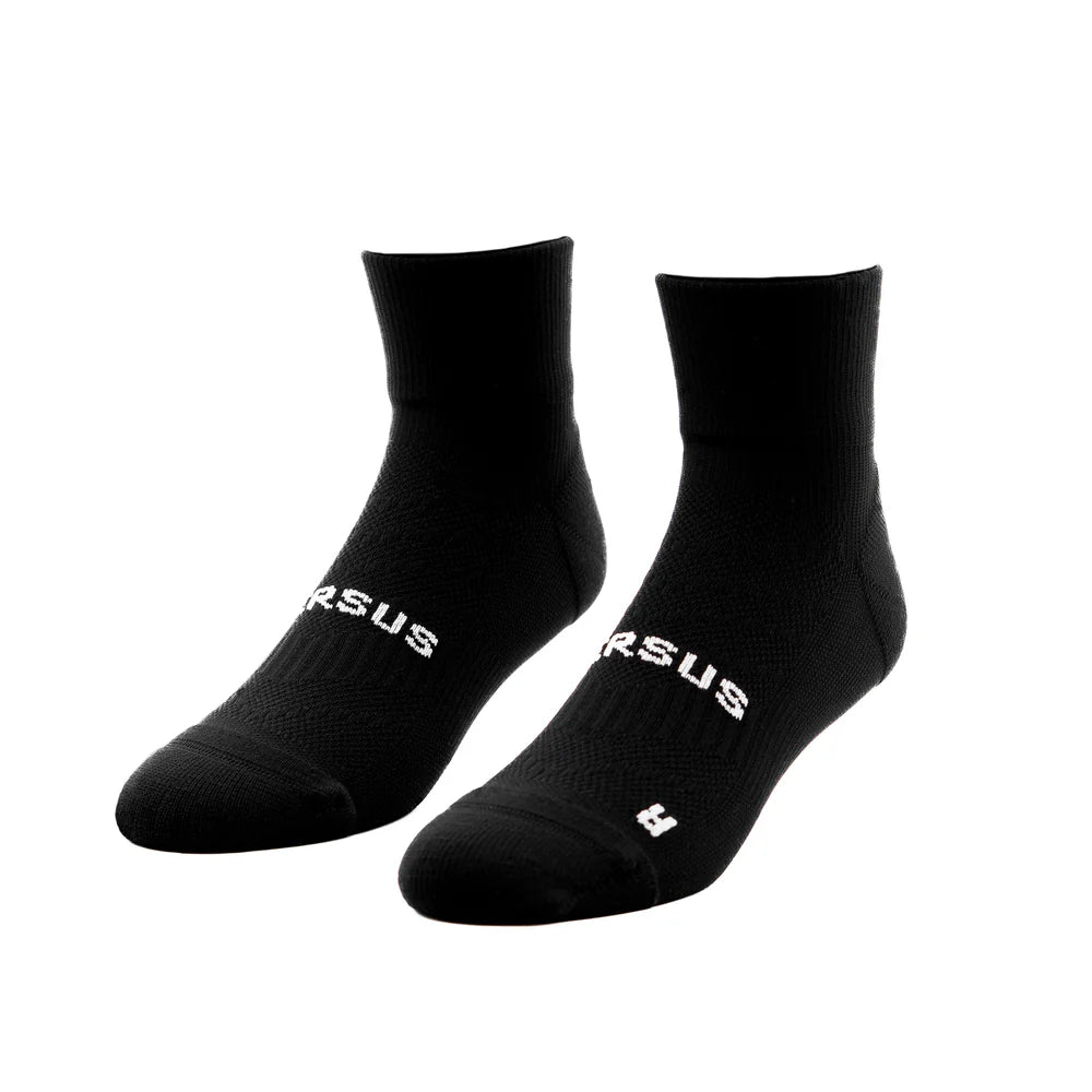 Versus Quarter Running Socks - Black RUN