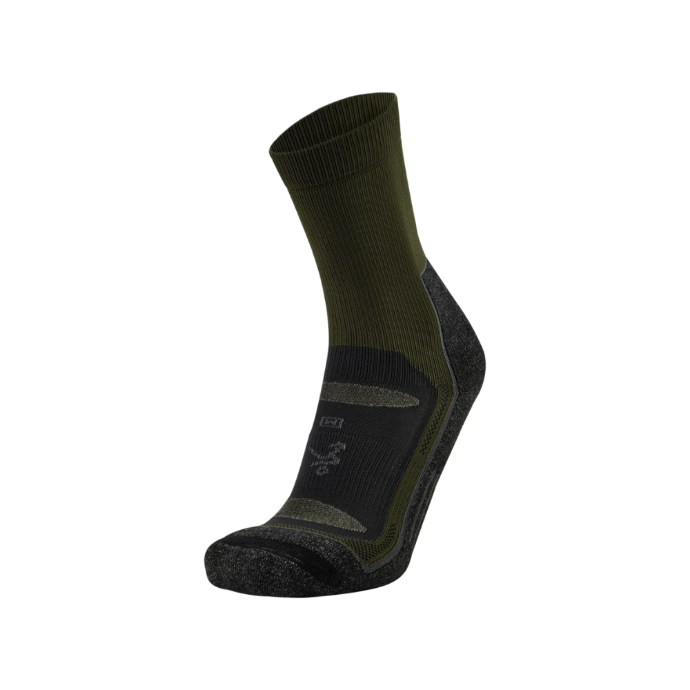 Balega Blister Resist crew running socks in green pepper