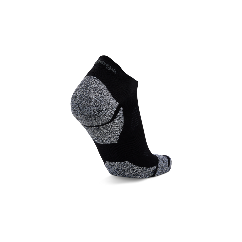 Balega light no show socks black heel grip technology