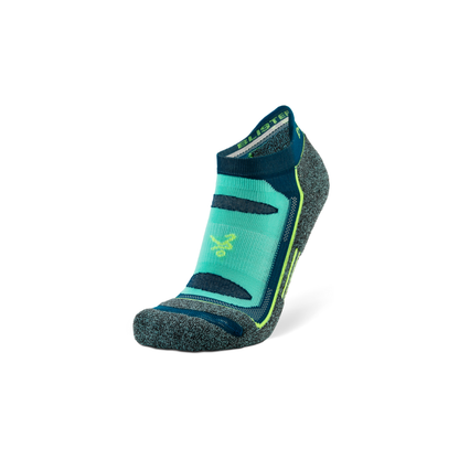 Balega Blister Resist no show running socks in deep teal