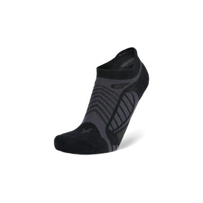 Balega Ultralight running socks in black with Drynamix moisture-wicking technology and ultralight hi-tech yarns