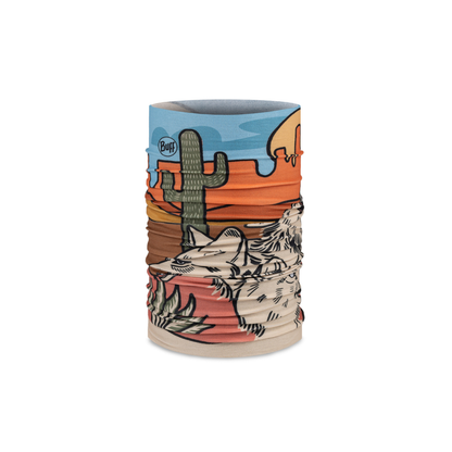 BUFF CoolNet UV multifunctional neckwear in Amini Multi pattern with UPF 50 sun protection for outdoor hats activities