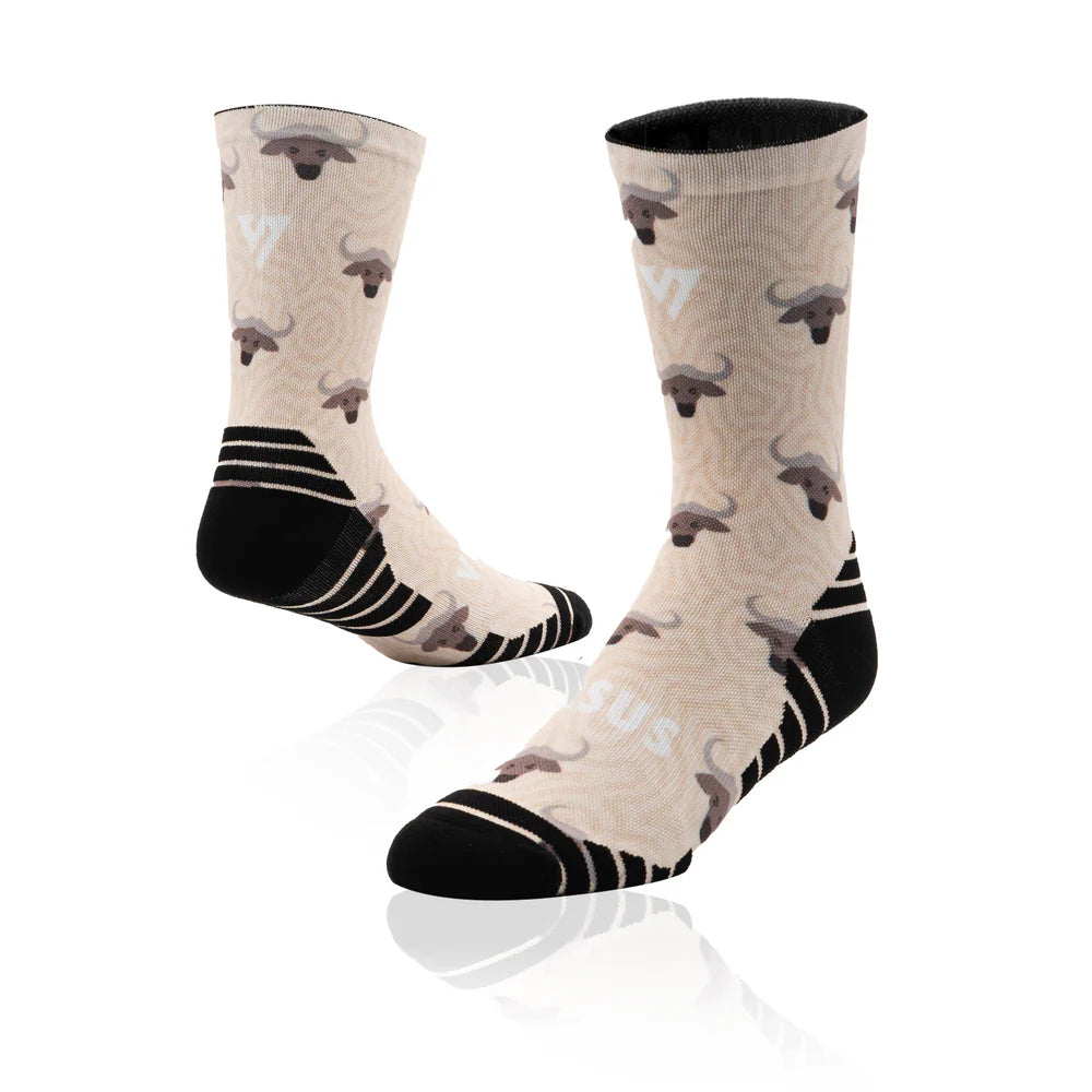 Versus Printed Active Crew Socks - Buffalo