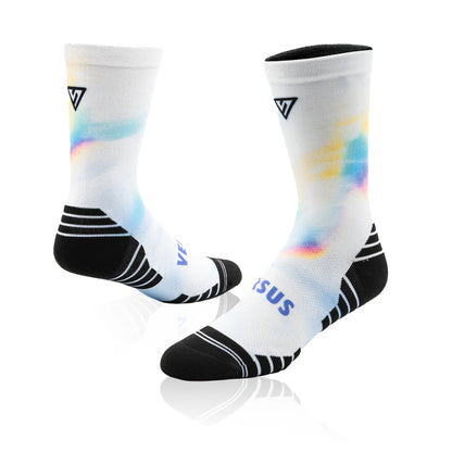 Versus Printed Active Crew Socks - Refraction