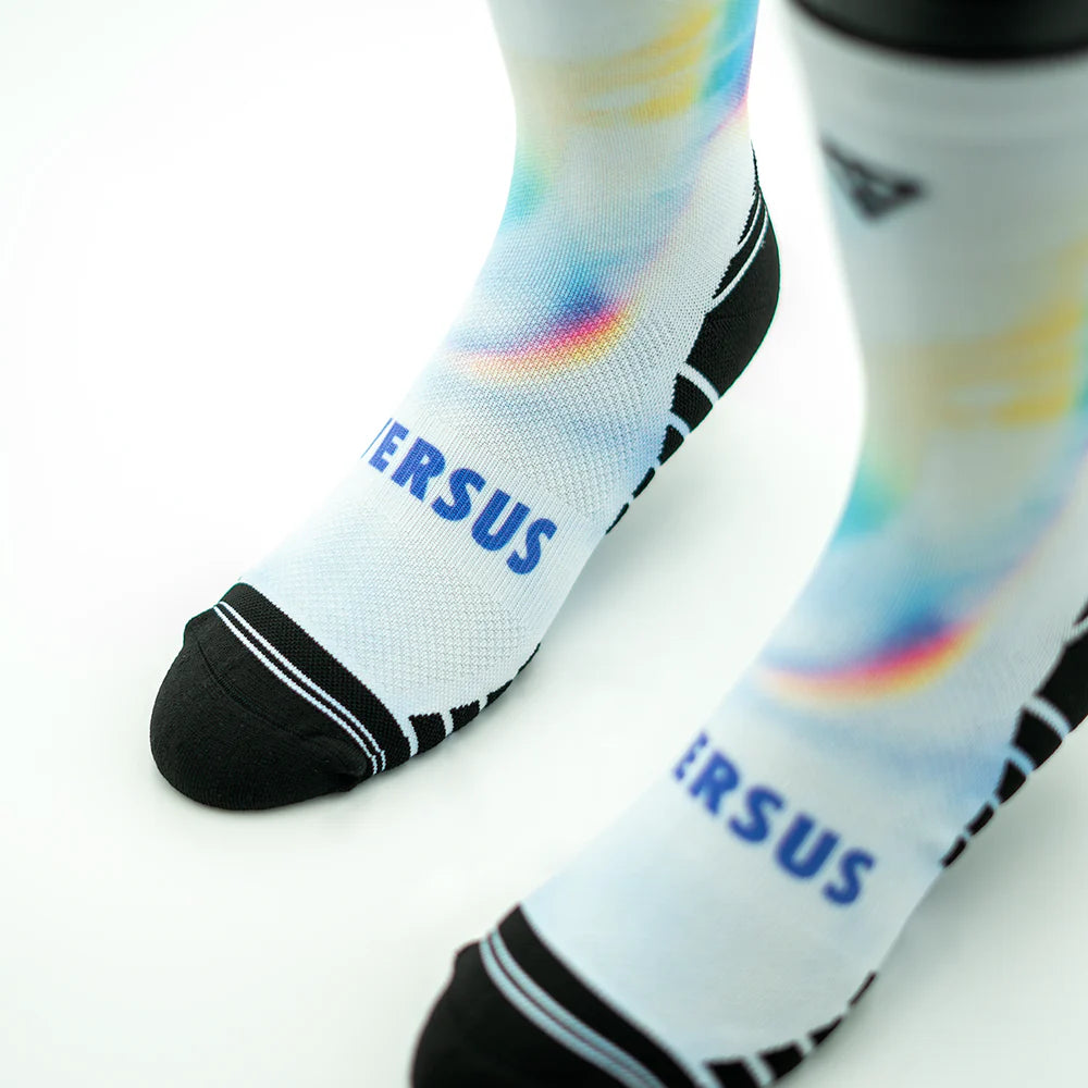 Versus Printed Active Crew Socks - Refraction