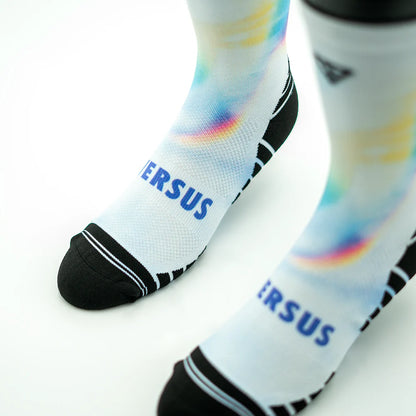 Versus Printed Active Crew Socks - Refraction